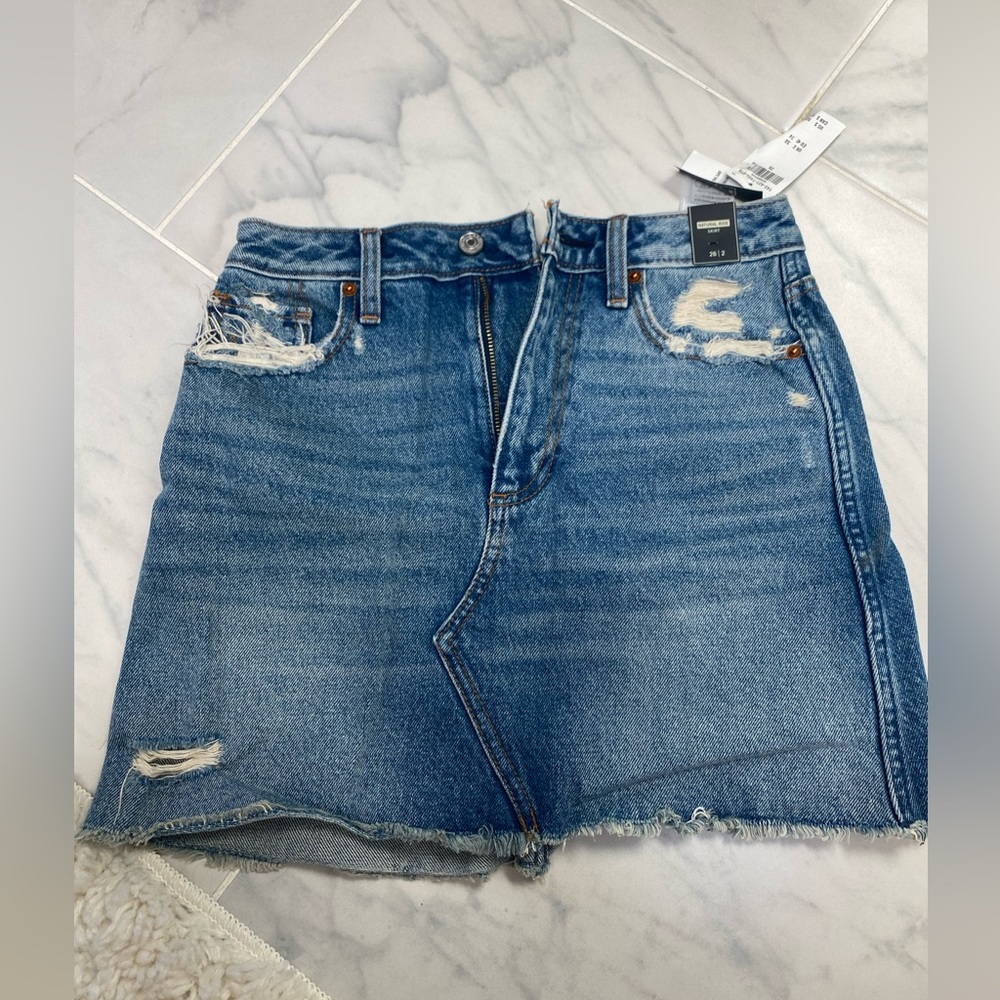 jean skirt